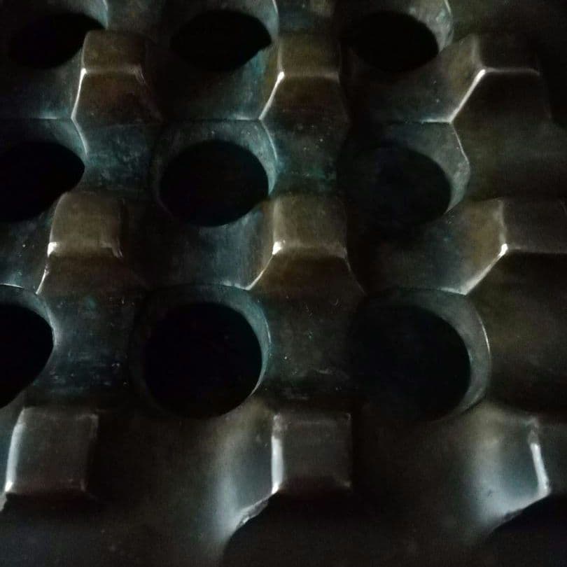 逸品　真鍮　灰皿　ミッドセンチュリー　オブジェ　スウェーデン　インダストリアル