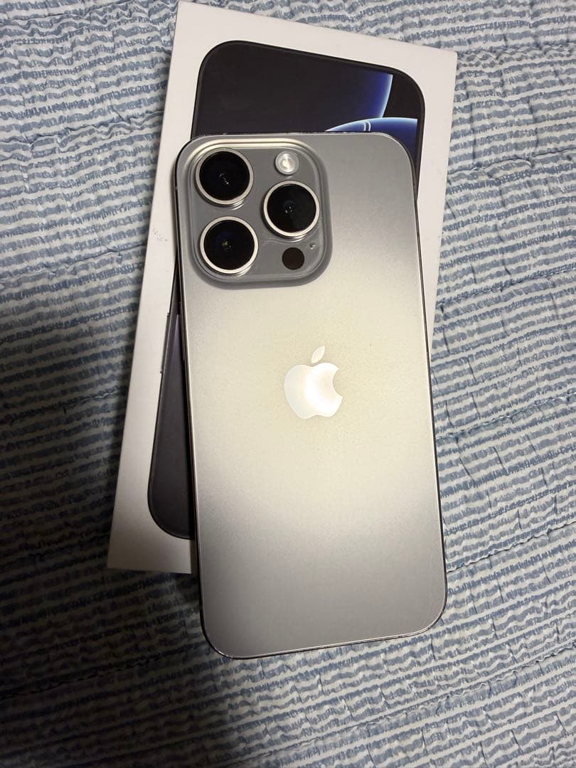 N*t様 [難あり]IPhone 15 Pro 512GB ナチュラル SIMフ