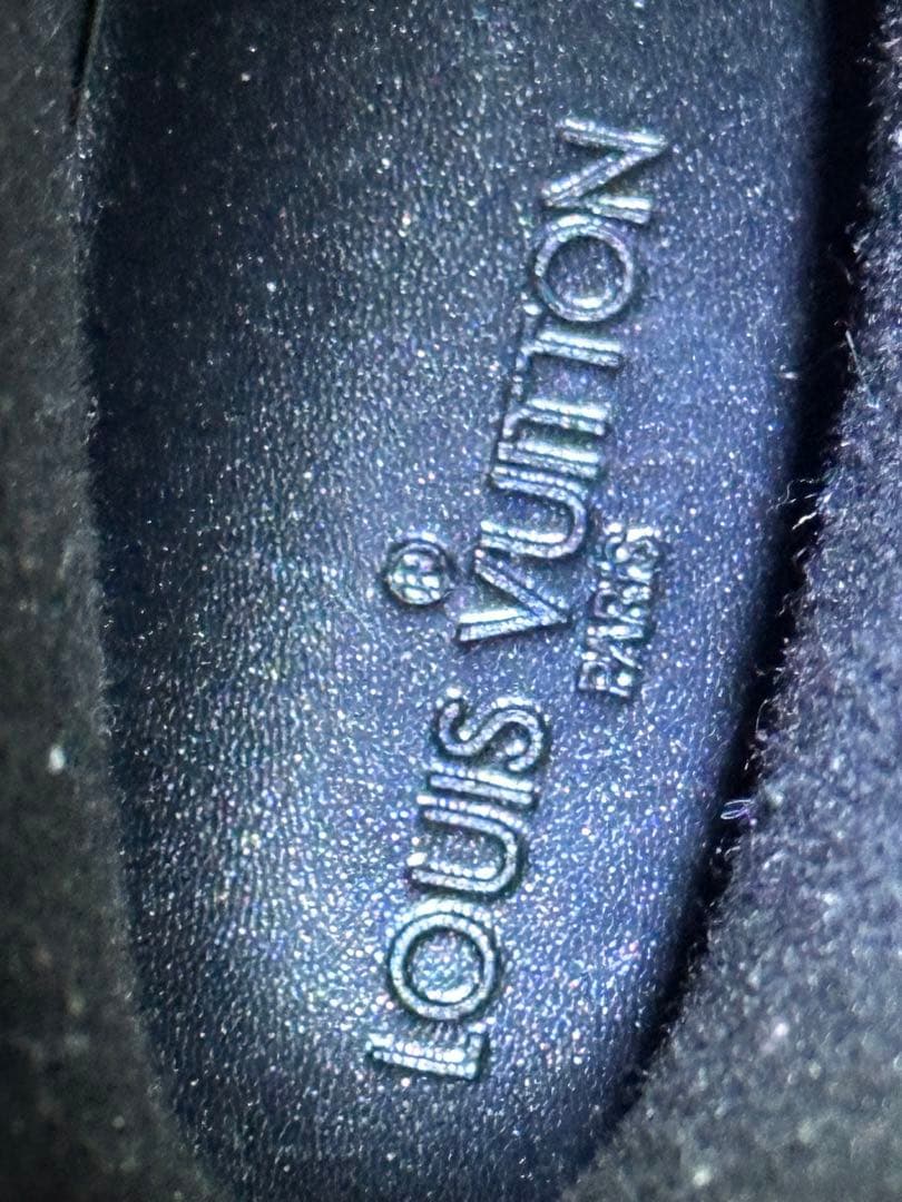 美品！Louis Vuitton ブラック ラバーブーツ　レインブーツ