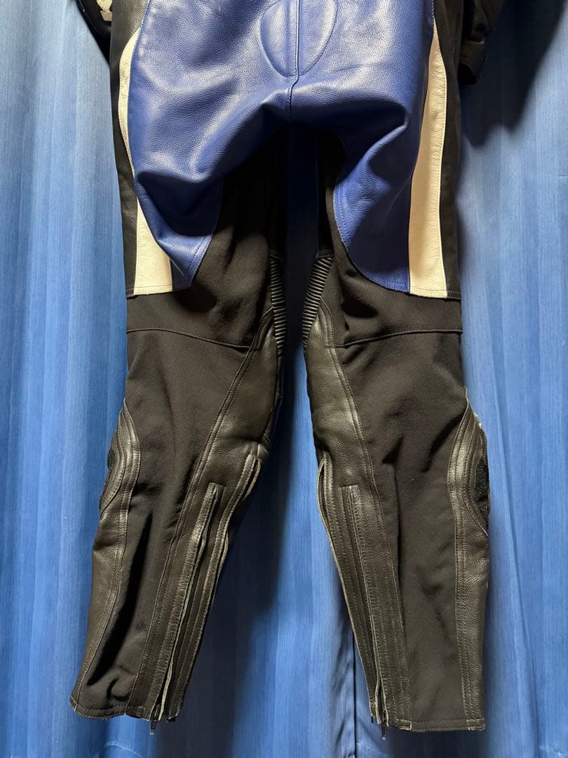 KOMINE MFJ公認 セパレート レザー レーシングスーツ 革ツナギ L