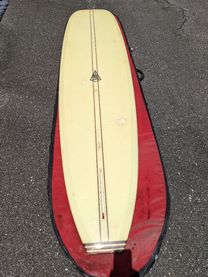 “ALE”LONG BOARD“9−10“/SINGLE-FIN VINTAGE
