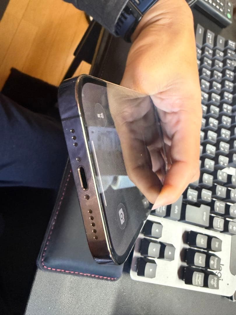 SIMフリー iPhone 14 Pro 256GB ディープパープル ジャンク