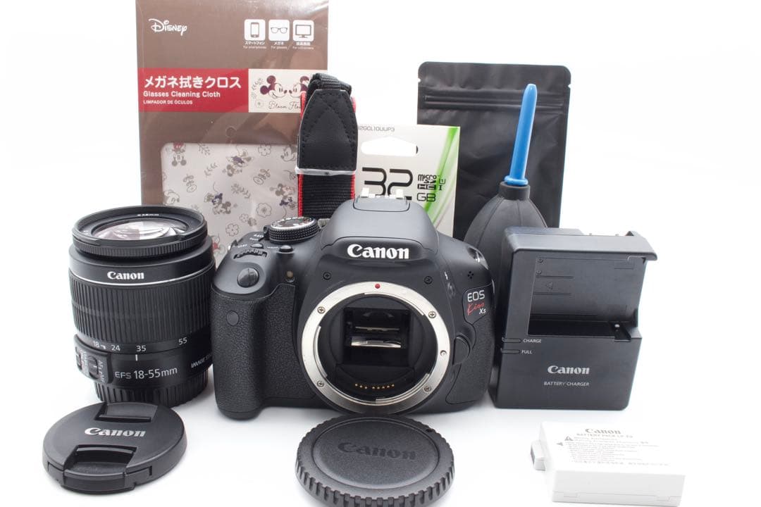 極美品❣️Canon EOS Kiss X5 スマホ転送　レンズキット　自撮り対応