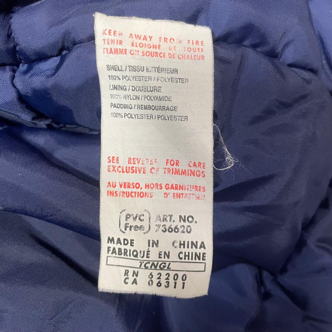 PUMA イタリア代表 06W杯後黄金期中綿フードIN刺繍ロゴジャケット XL紺