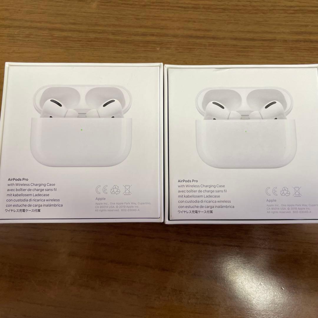 【ジャンク】Apple AirPods Pro 2台セット (MWP22J/A)
