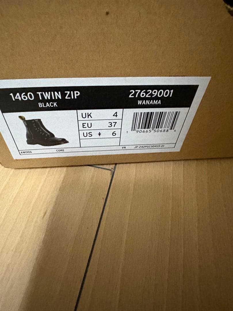 B*a様 Dr.Martens 1460 TWIN ZIP ブーツ UK4(23