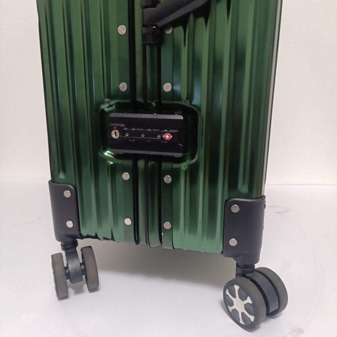 Kroeus (クロース) キャリーケース ダブルキャスター グリーン系