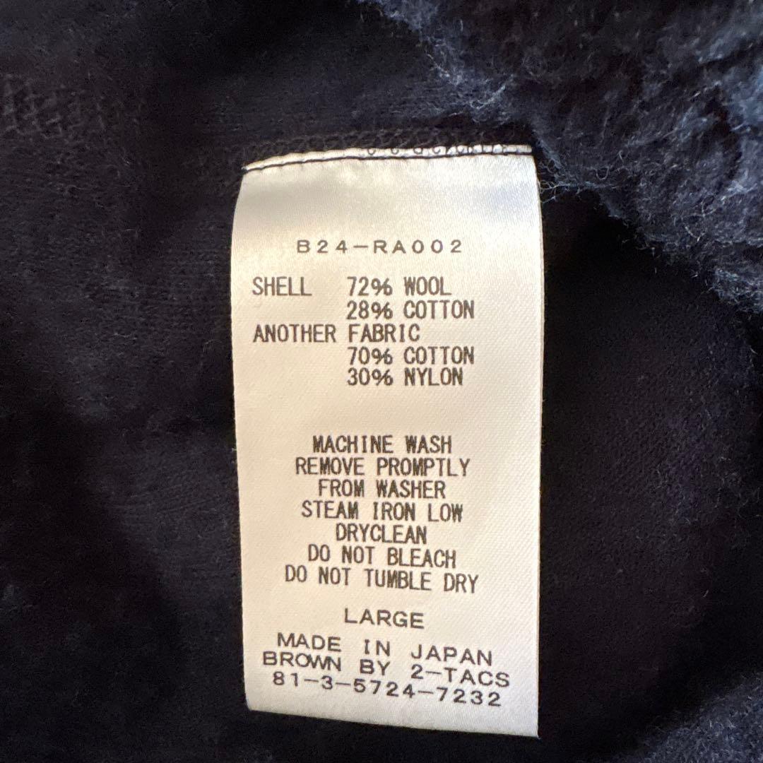 brown by 2-tacs パイル　フリース