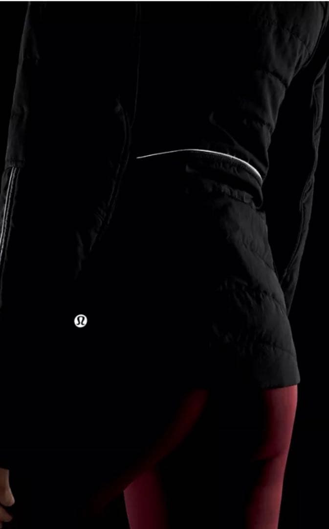 Lululemon レディースランニングジャケットS size ブラック