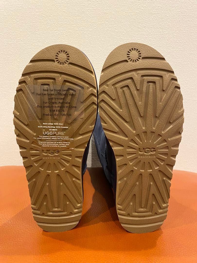 【新品未使用】UGG ムートンブーツ ネイビー CLASSICTALL