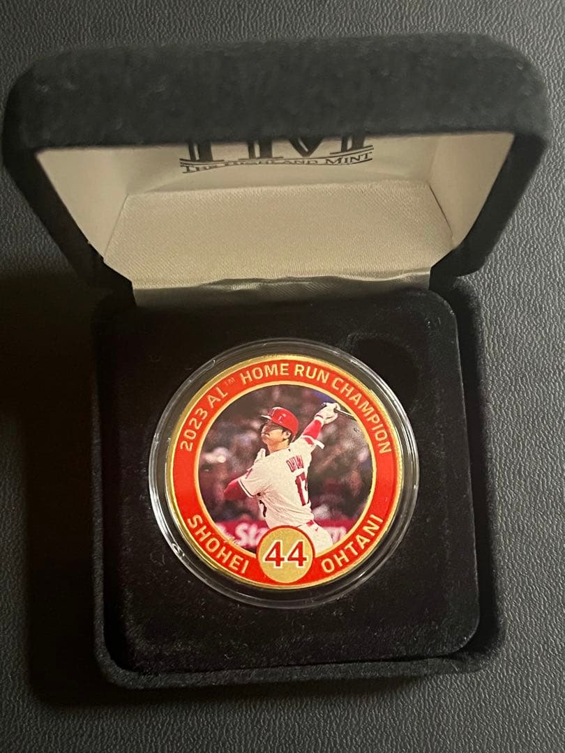 大谷翔平2023 AL HR王獲得記念ダブルフォトミント記念ゴールド