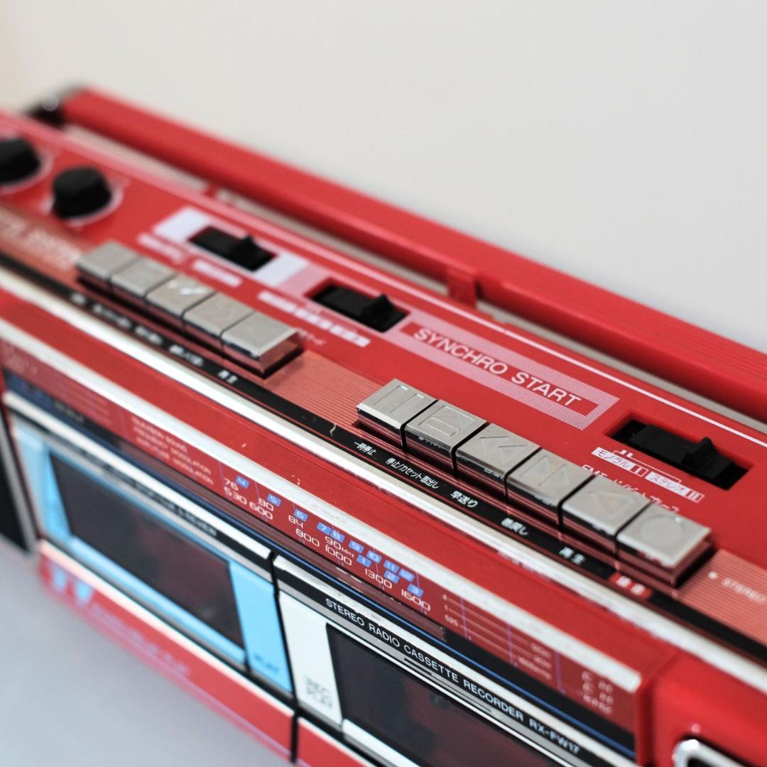 【メンテ済み】ナショナル（National） ラジカセ RX-FW17