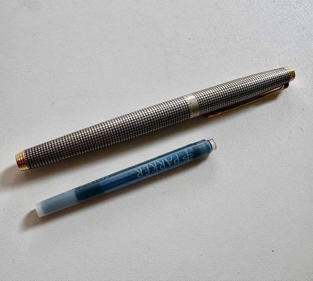 Parker75Ciseleスターリングシルバー14K USA(箱付き)