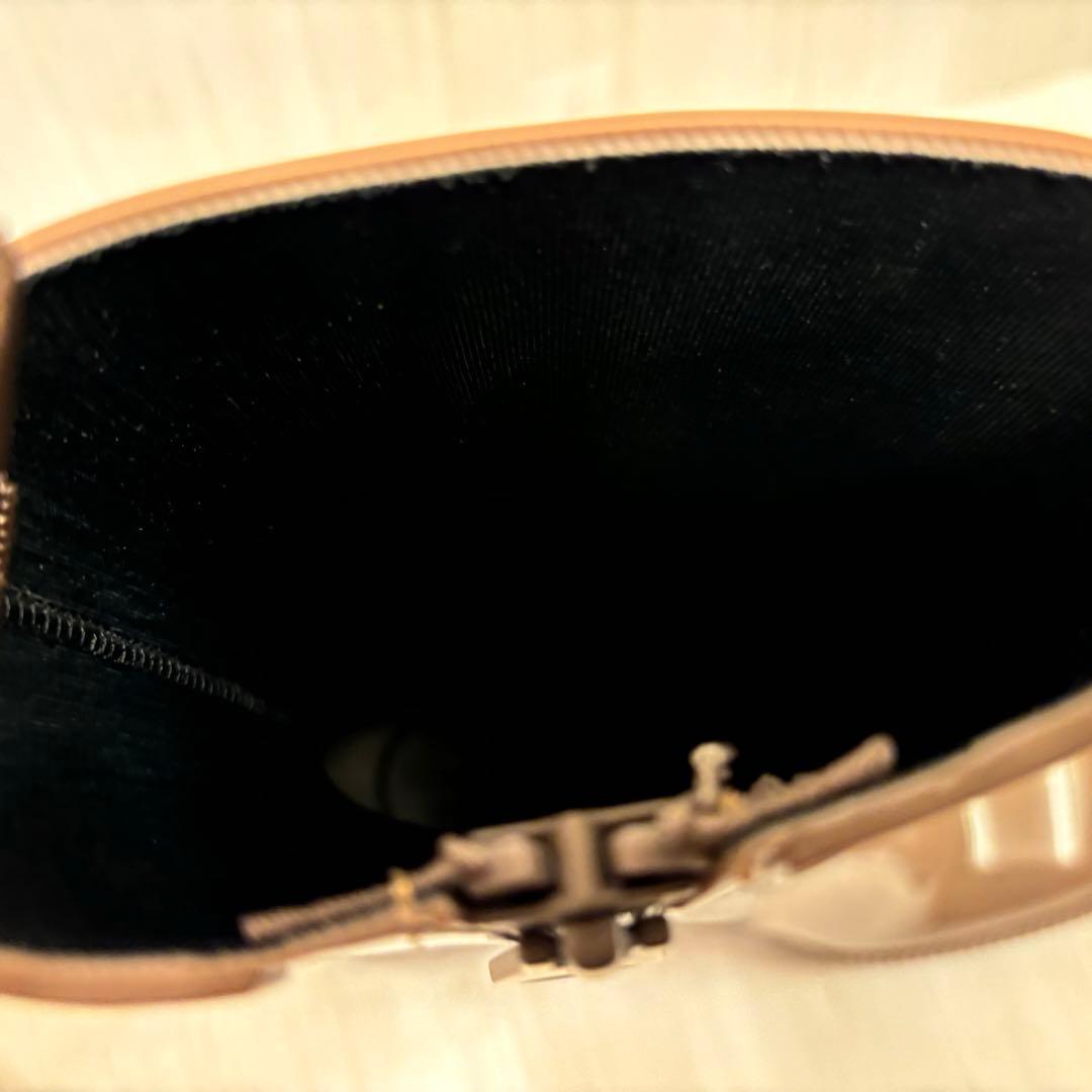 専用 クロエ ベティ ラバー レインブーツ ダークグレージュ 37 約24cm