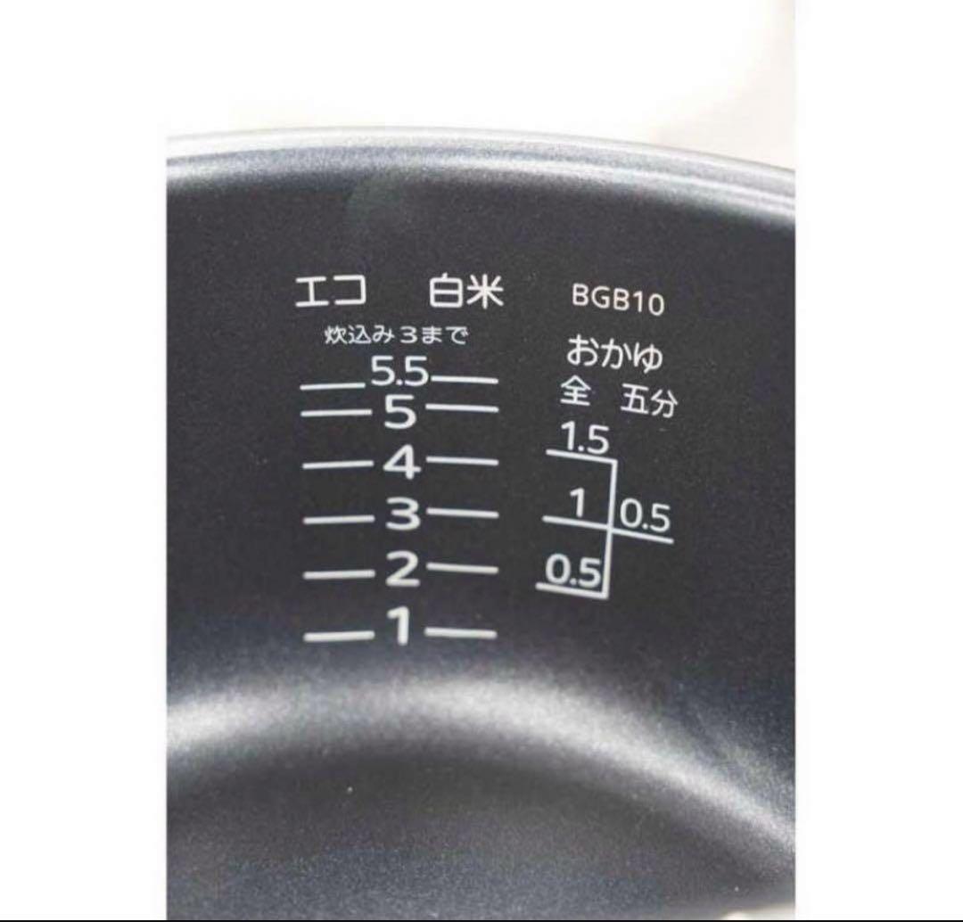 【即日発送】TIGER タイガー JBH-G102-W 5.5合炊飯器 炊きたて