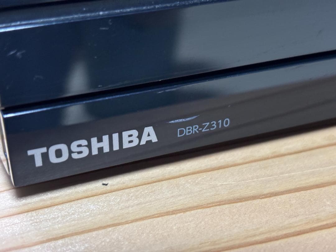 TOSHIBA DBR-Z310 ブルーレイレコーダー HDDを1TBに交換済