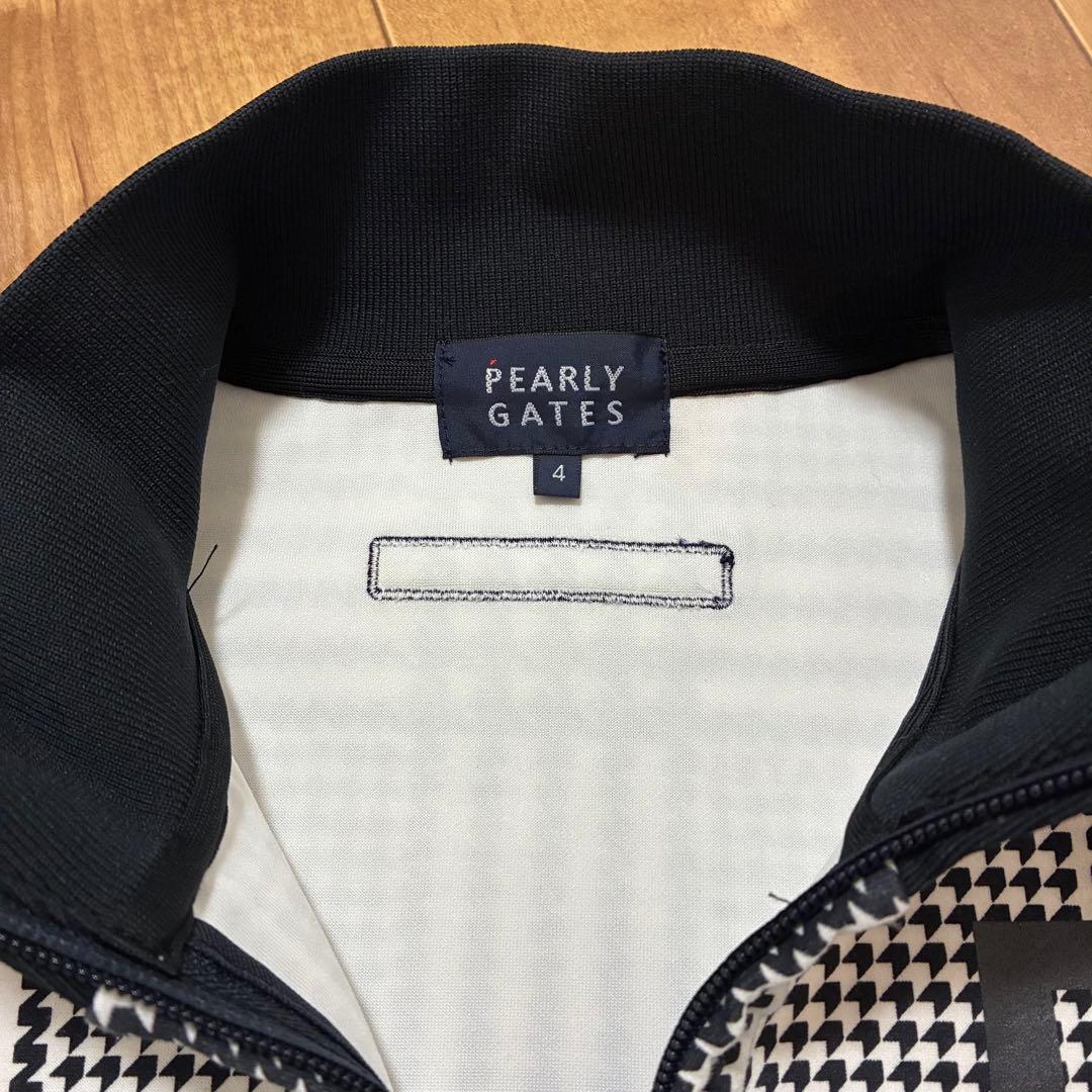 PEARLY GATES エアクッション フルジップジャケット グレンチェック