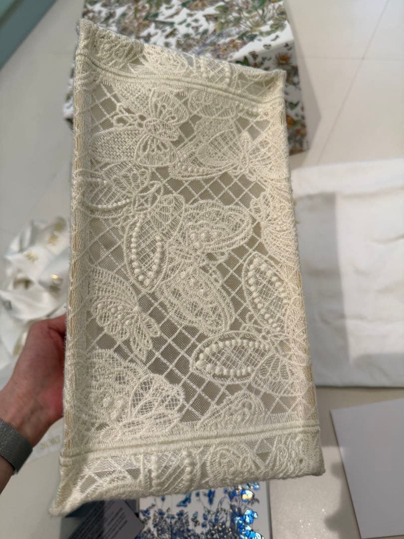 けろちゃん様クリスチャンディオールブックトート　スモール　バタフライ