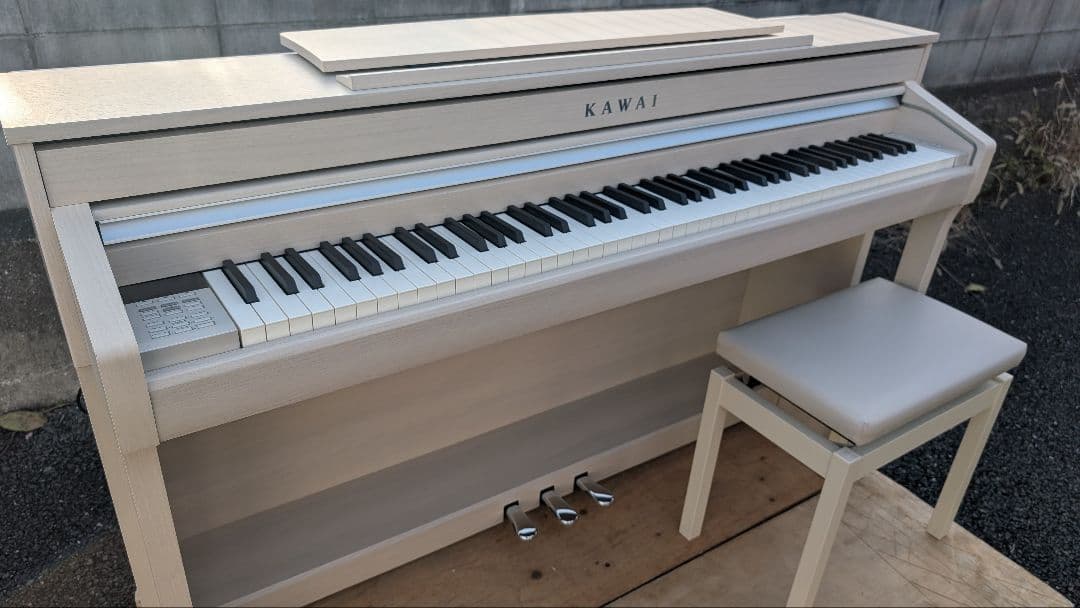 送料込 最高の木製鍵盤 KAWAI 電子ピアノ CA58A 2020年購入激美品