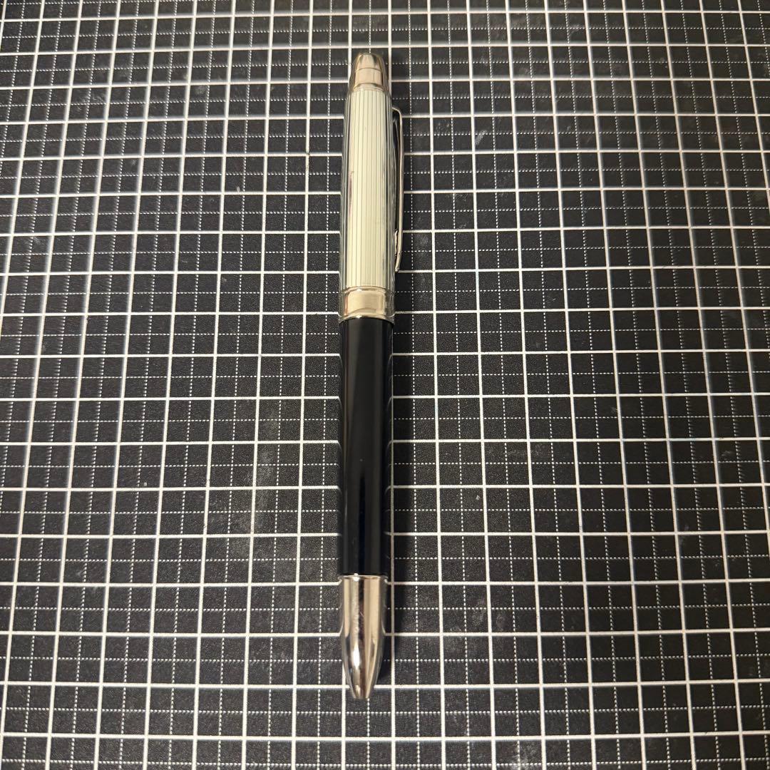 バーバリー マルチペン サンドリンガムシリーズ シルバー×ゴールド×ブラック