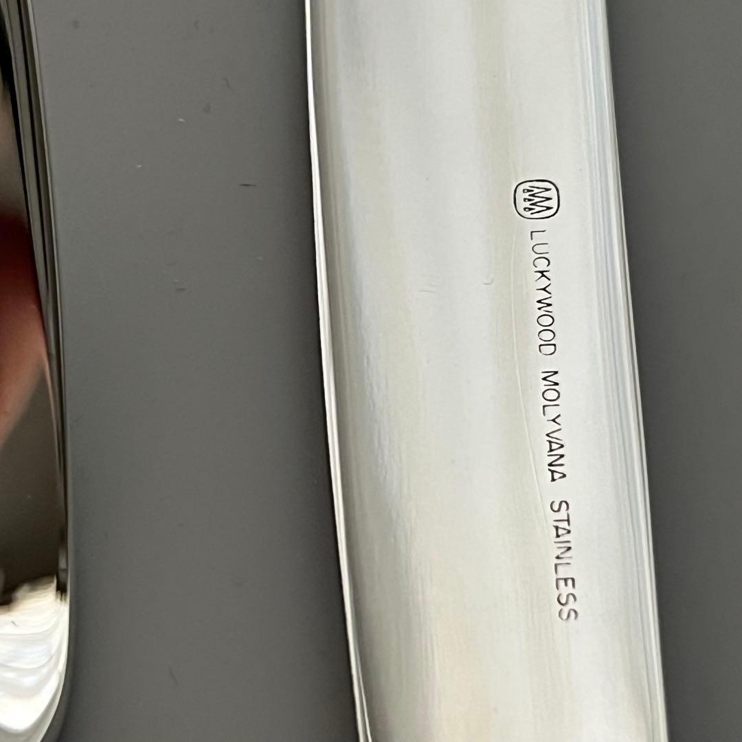 未使用品 ラッキーウッド エデン廃盤品 ディナーカトラリーセット 40μ