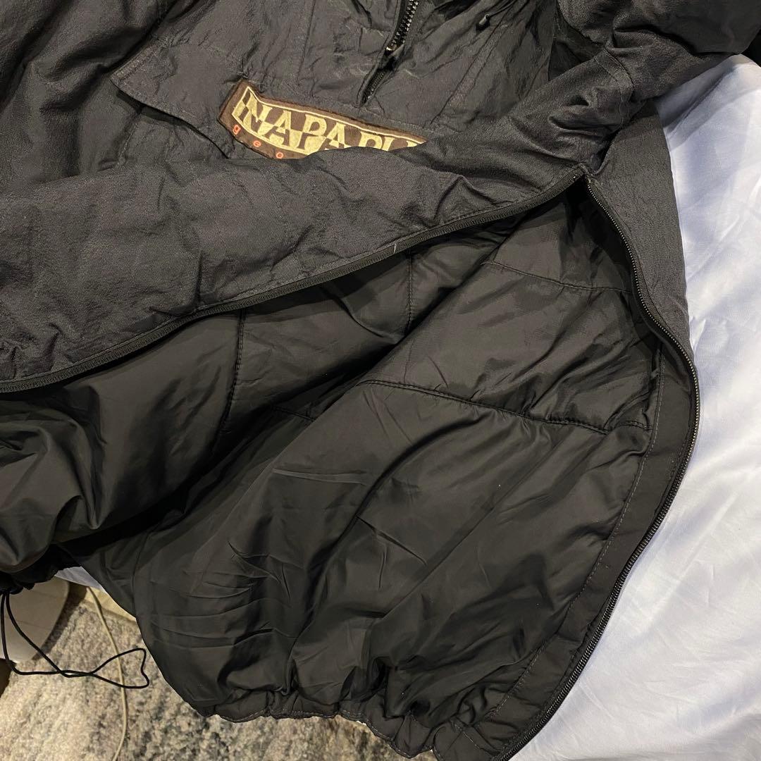 【NAPAPIJRI】マウンテンパーカー ナイロンジャケット USED感◎ XL
