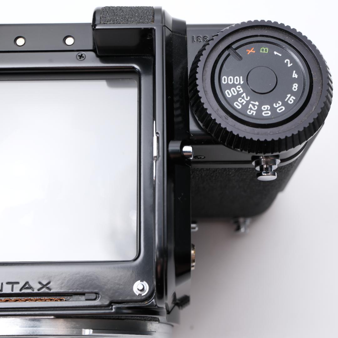 Pentax 67 TTL シャッターダイヤルアダプター付