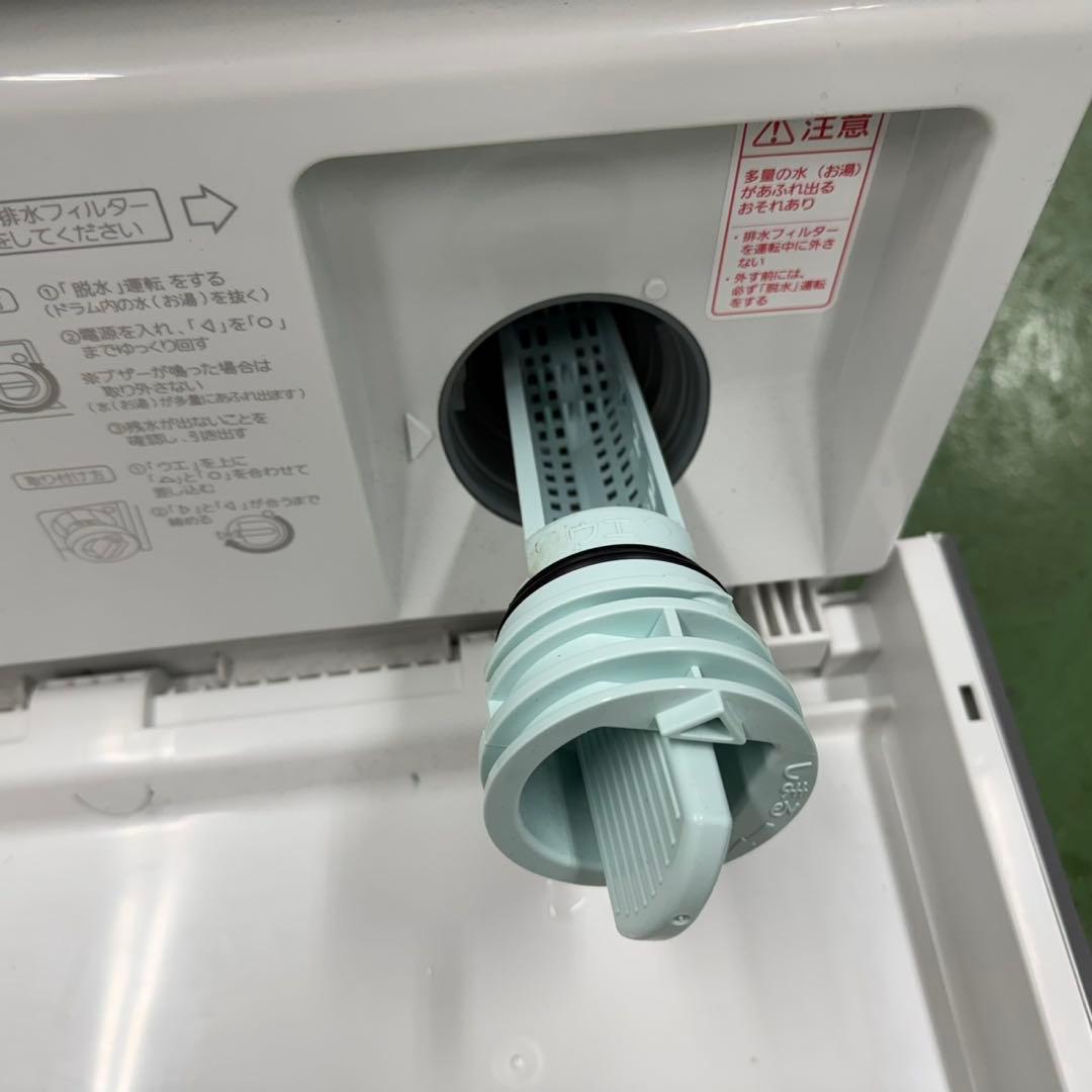 181パナソニックドラム式洗濯機　乾燥付10/3キロ　小型　一人暮らし　左開き