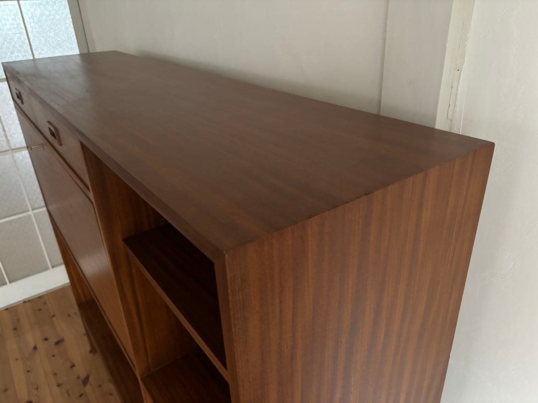 北欧ヴィンテージ　チーク　キャビネット