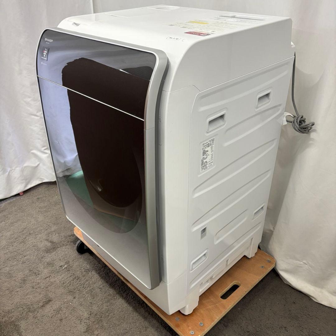 146ドラム式洗濯機　シャープ　乾燥　11キロ　右開き　設置無料　安い　23年製