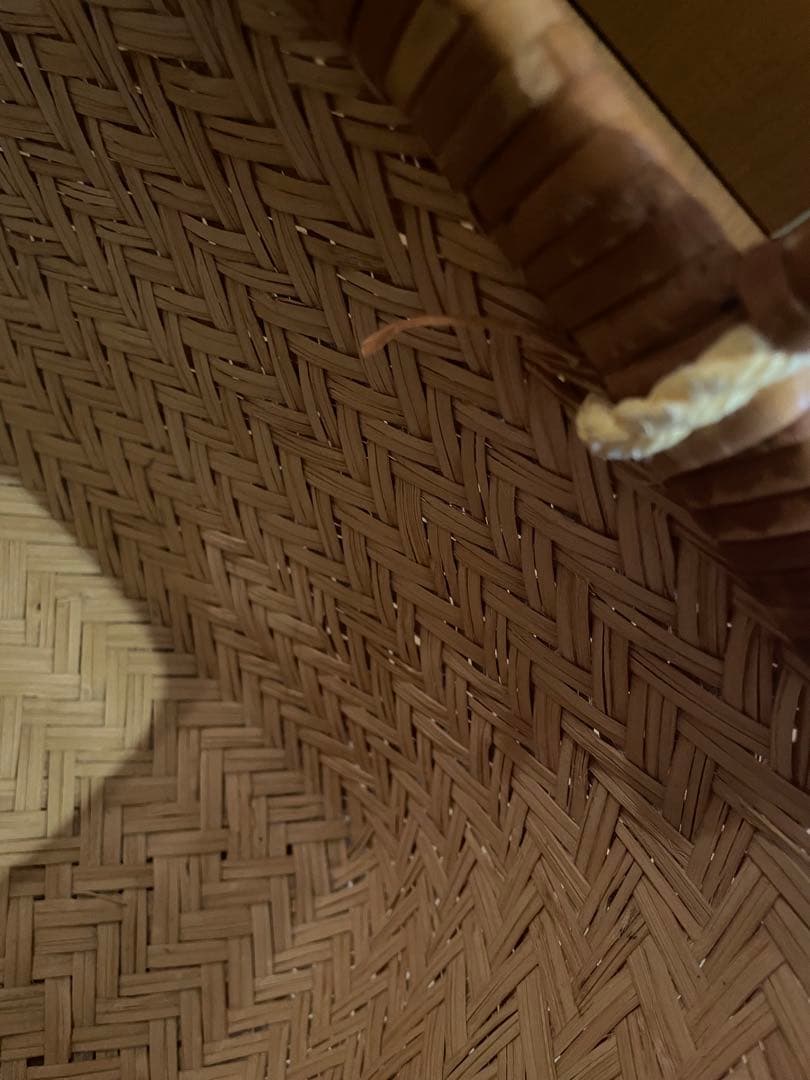 鳥越竹細工　かごバック　入れ子　セット