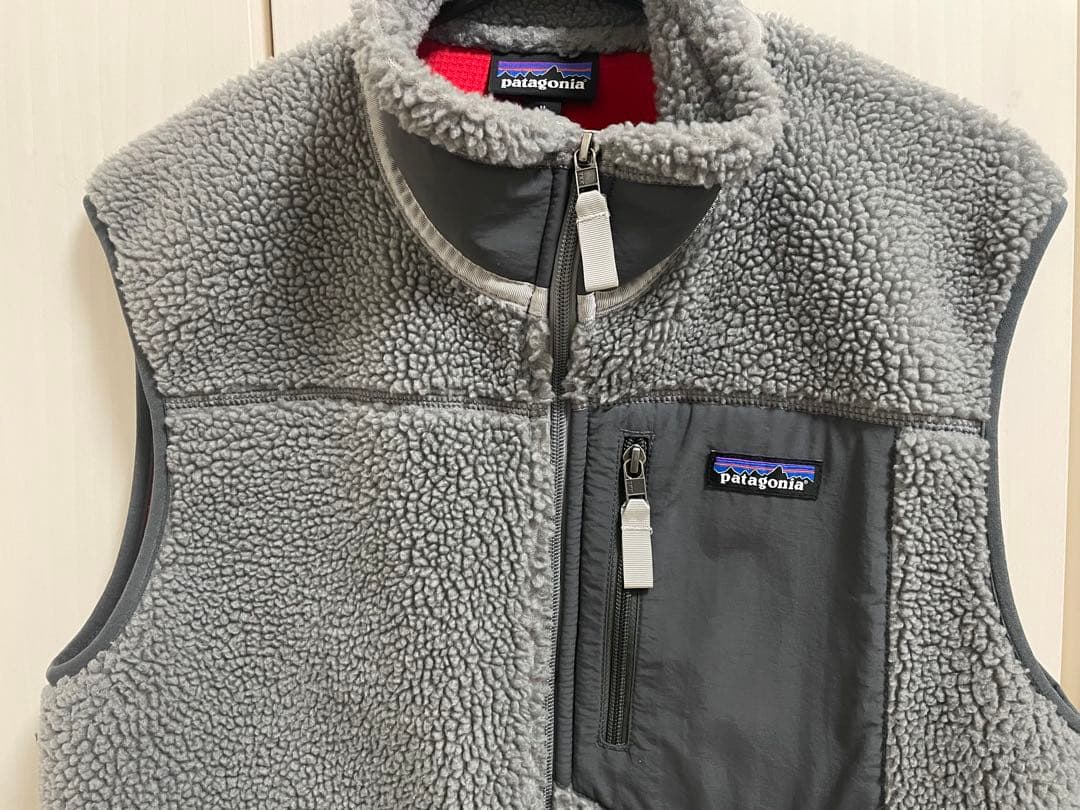 値下げ　パタゴニア　レトロX ベストMグレー