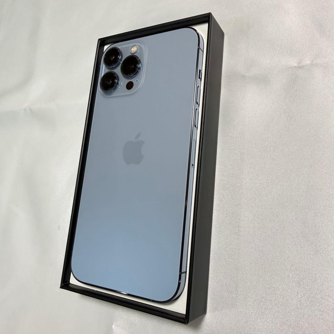 【美品】Apple iPhone 13 Pro Maxシエラブルー本体