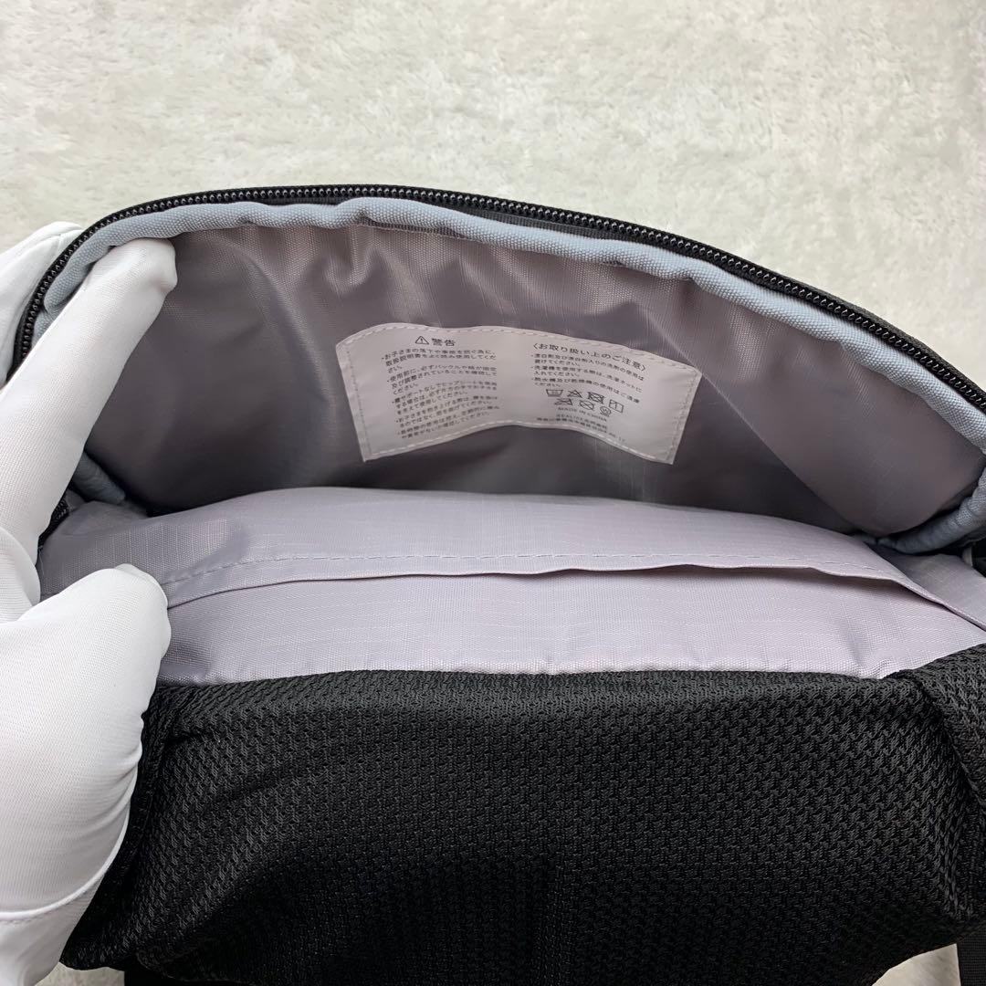 【美品】POMULU ポムル ヒップシート ショルダーバッグ 2way ブラック