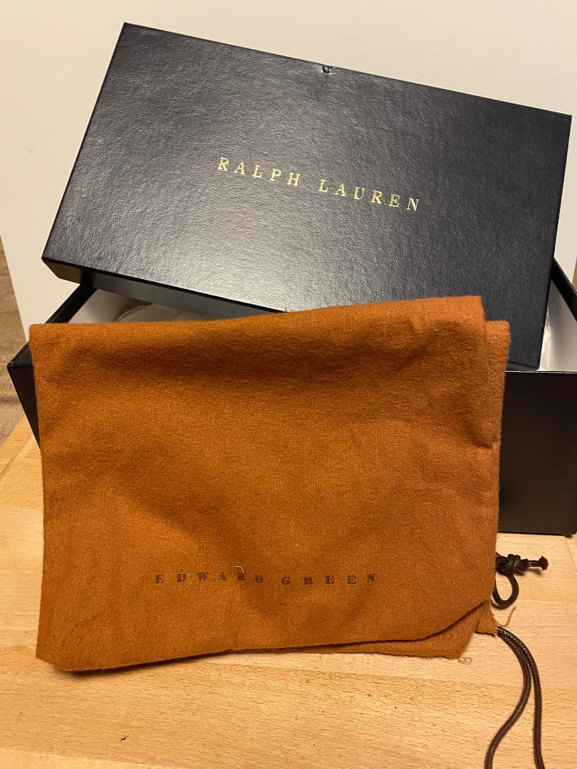 エドワードグリーン 新品未使用　チャッカブーツ　8.5E ラルフローレン別注