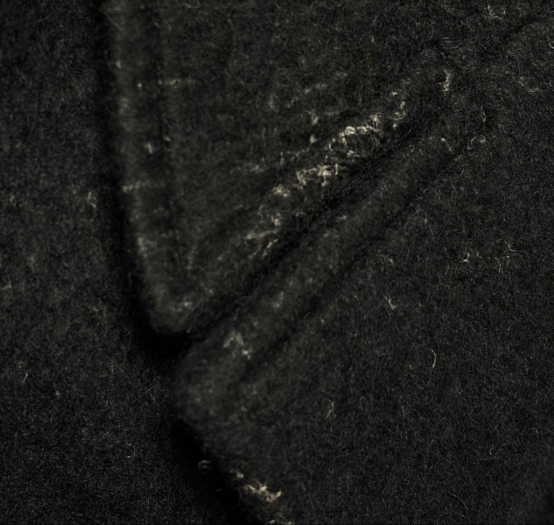 カズユキクマガイアタッチメントAp/W/HeシャギーオーバーPコート1ブラック