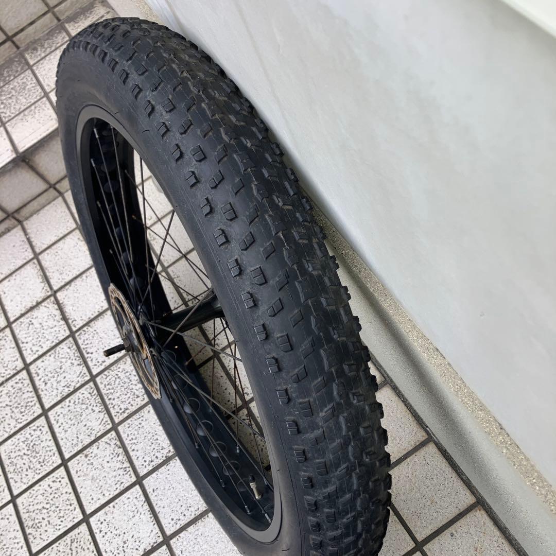 ファットバイク　タイヤ（CHAO YANG）&リム　26×4.0 前後セット