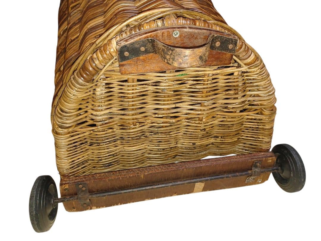 藤 ラタン ショッピングカート