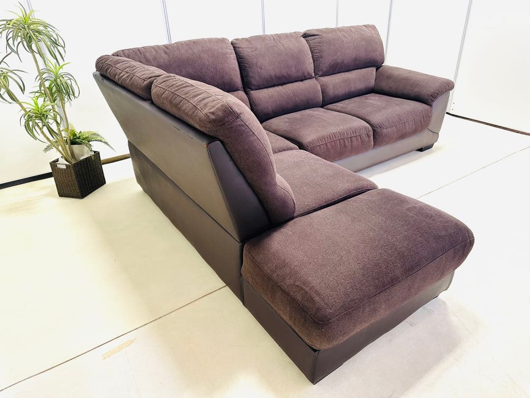 NITORI 布張りカウチソファ 幅240cm