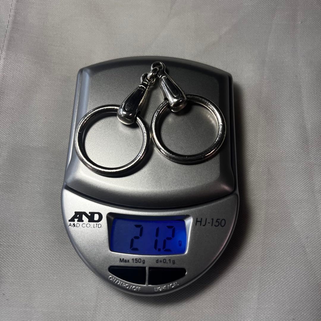 HERMES エルメス ヴィンテージ キーリング ホースビットキーホルダー