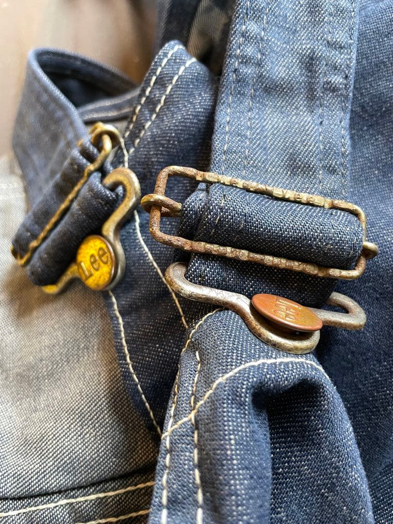 こ*ん様 70s LEE VAT DYED バットダイ オーバーオール USA製