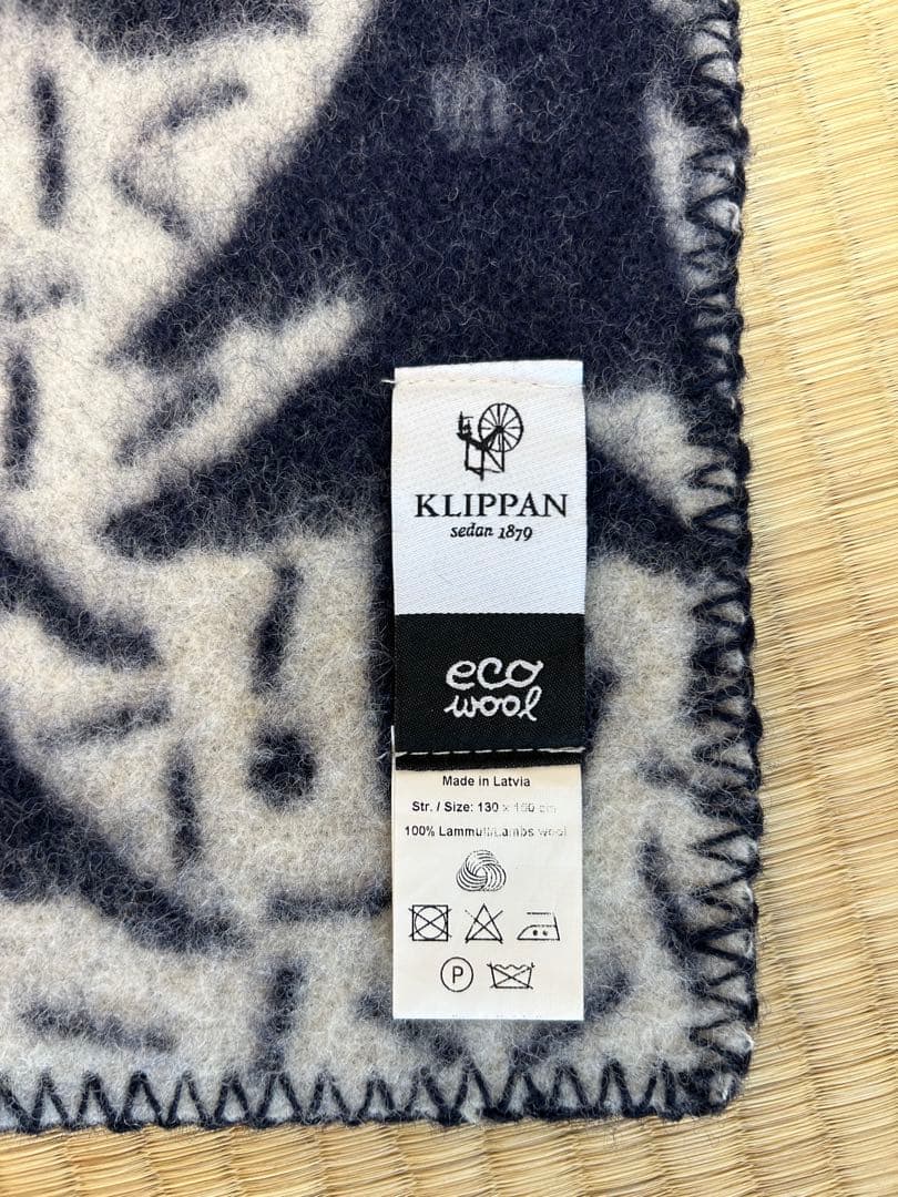 クリッパン ミナペルホネン シングルブランケット130×180 KLIPPAN