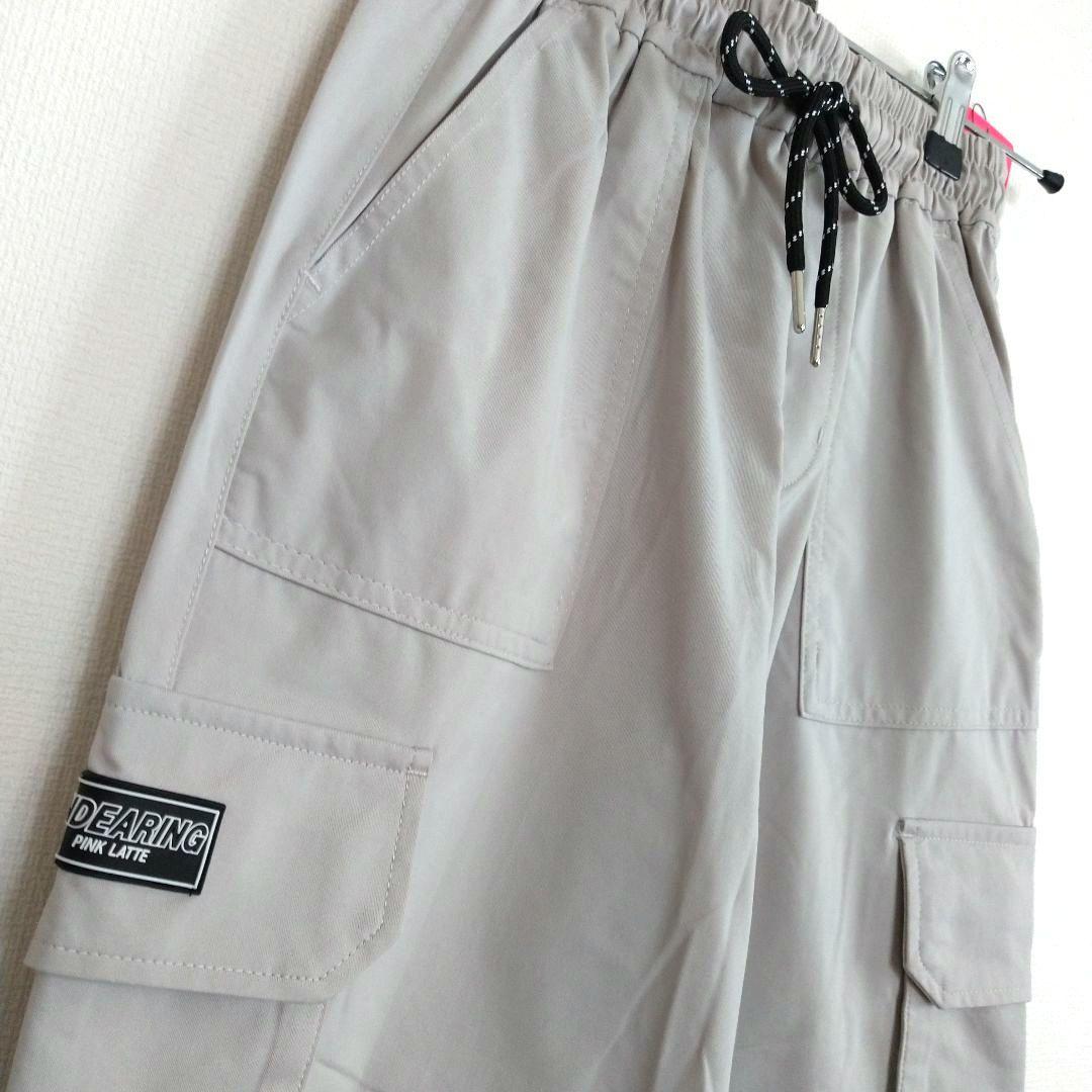 あさぴょん★今季新作 ピンクラテ★冷感カ－ゴパンツ 150