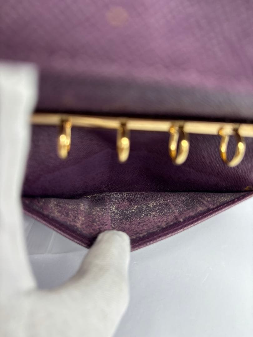 【匿名配送】美品 ルイヴィトン エピ アジェンダPM 6穴式 手帳カバー