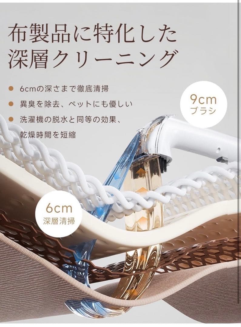 2025年最新15000Pa超強吸引力リンサークリーナー 定価19800円