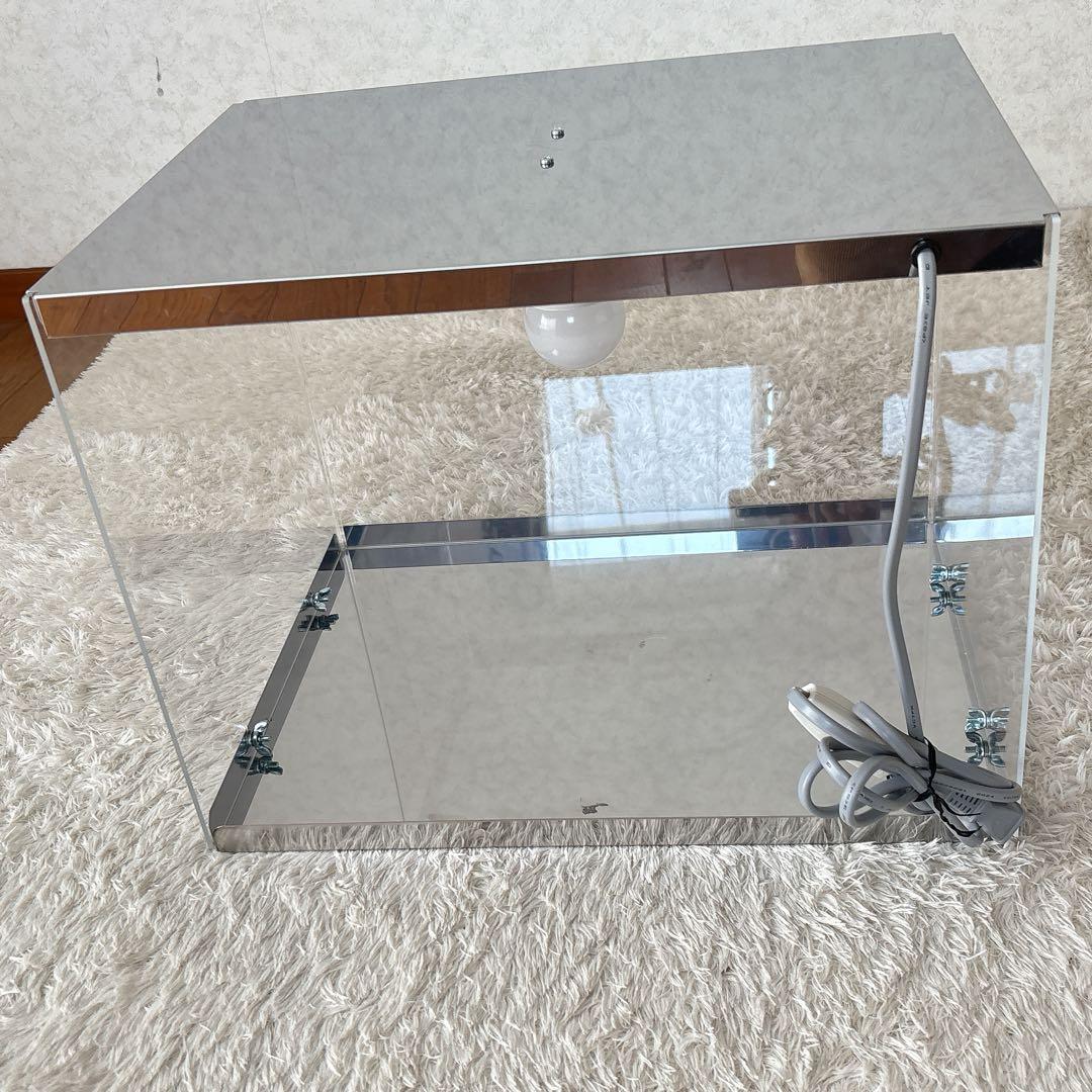 未使用】LED 照明 アクリル製 食品 ショーケース イベント 催事 模擬店