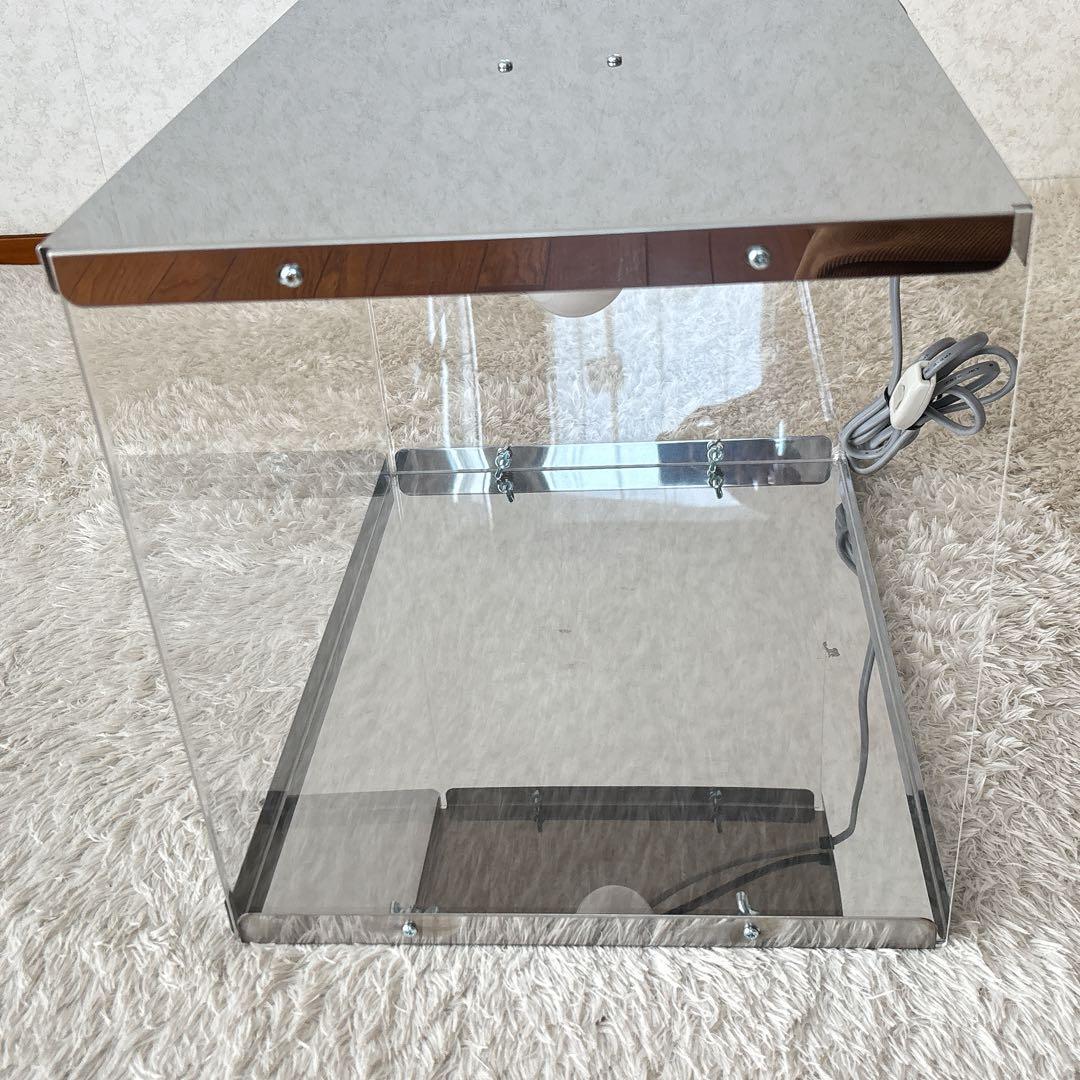 未使用】LED 照明 アクリル製 食品 ショーケース イベント 催事 模擬店