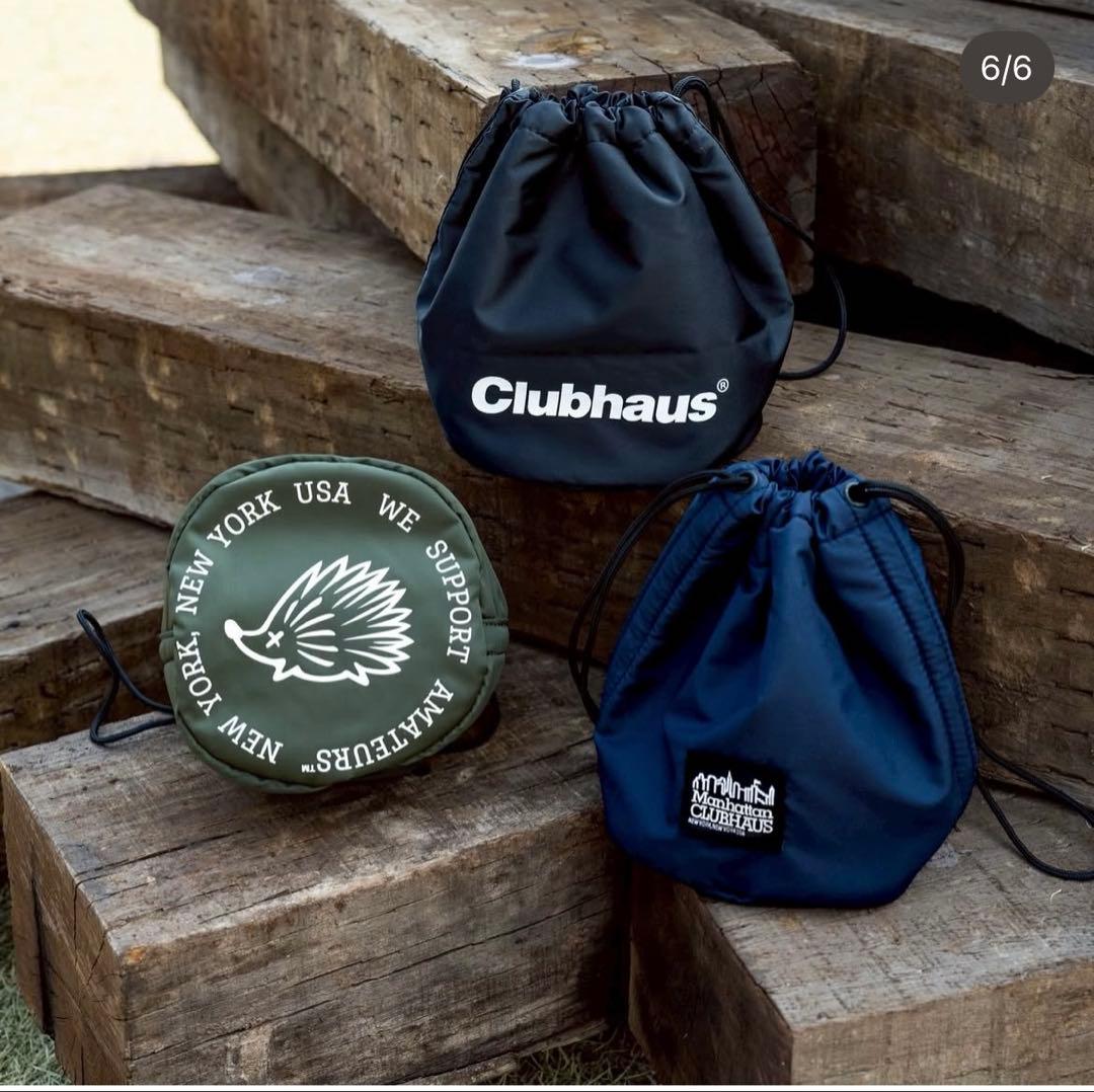 【美品】Manhattan Portage x Clubhaus 巾着
