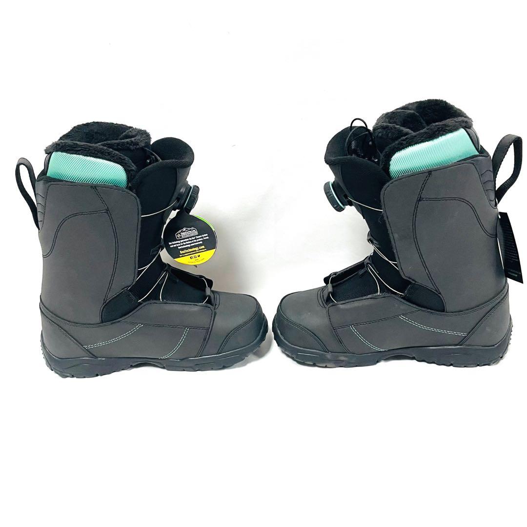 【目玉商品】★新品★ K2 スノーボードブーツ 24cm boa 黒×緑