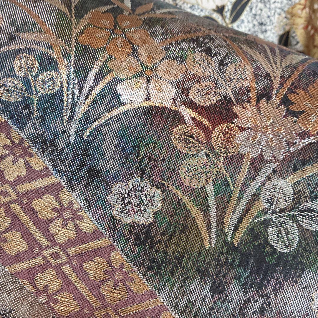 訪問着　フルセット　着物　たたき染　正絹　トールサイズ　黒　凛と優雅　J7